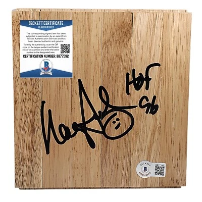 Nancy Lieberman Signed Basketball Floorboard Phoenix Mercury BAS WNBA Auto COA - Image 1 of 4