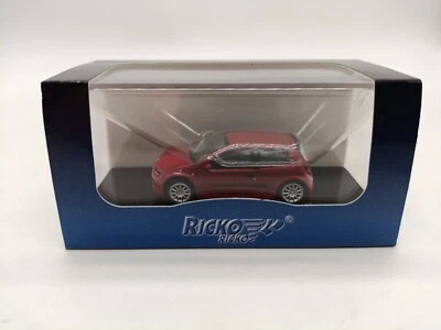 Fiat Punto S1600 plain body red 38329 1/87 H0 RICKO Brekina Busch §§ - Immagine 1 di 4