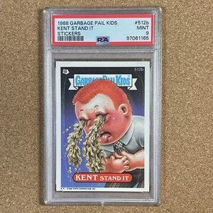 KENT STAND IT #512B GARBAGE PAIL KIDS STICKERS OS13 1988 - PSA 9 MINT - Picture 1 of 3