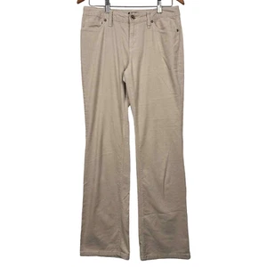 Pantalone donna Lands End in velluto a coste taglia 4 (vestibilità 2 beige gamba dritta) elasticizzato 1637 - Foto 1 di 10