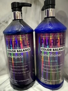 Luxureal Beauty Purple Color Balance Shampoo/Conditioner Duo - Picture 1 of 1