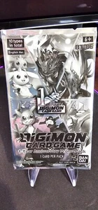 Digimon Card Game 1 Year Anniversary Promo Pack Factory Sealed Bandai BT-06 - Picture 1 of 10