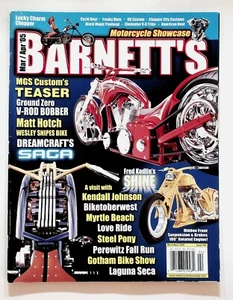2005 March April Barnett's Motorcycle Showcase Magazine Kendall Johnson Perewitz - Picture 1 of 3
