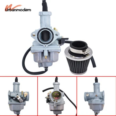 Carburatore con filtro aria per Honda CB125 CB125S CG125 XL100S XR100 XR100R - Immagine 1 di 4