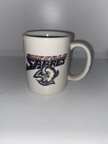 Buffalo Sabres NHL Coffee Mug Drinkware Hockey Goat Head Vintage 90s Cover
