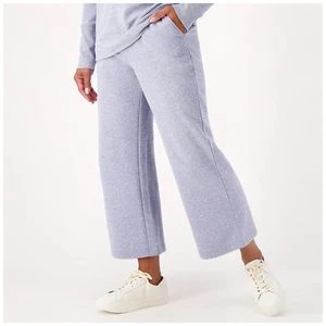 Encore by Idina Menzel Fleece Wide Leg Pants - Blue Jay - Size Petite 1X *NEW* - Picture 1 of 1