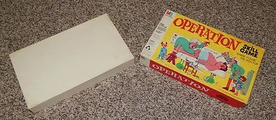 Operation VTG 1965 Board Game Milton Bradley 4545-X BOX ONLY - Image 1 of 4