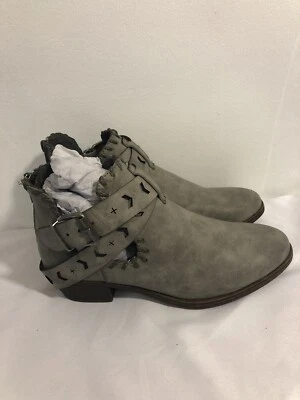 Botines occidentales Rampage Ram Trinity gris envejecidos para mujer talla 7M Foto 1 de 4