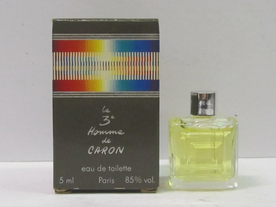 Le 3e Homme De Caron Para Hombre 5 ml Eau de Toilette Splash Mini Nuevo En Caja Foto 1 de 1