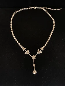 Bellissima collana con strass - Foto 1 di 4