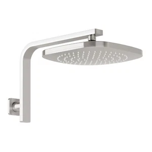 Phoenix Tapware Nuage Hi-Rise Shower Arm and Rose Brushed Nickel 129-5300-40 - Picture 1 of 2