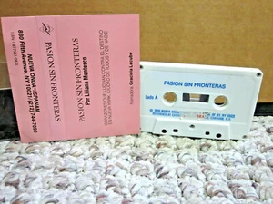 PASION SIN FRONTERAS audio Liliana Montesco cassette tape Spanish romance 1990  - Bild 1 von 1