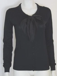 Guess by Marciano Damen Jacke schwarz aus Seide, Größe 3, mit Knöpfen - Bild 1 von 7