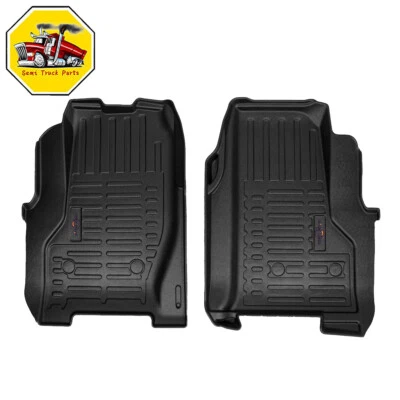 Alfombrillas de goma negras para 03-22 Freightliner M2 106 112 108SD 114SD Foto 1 de 4