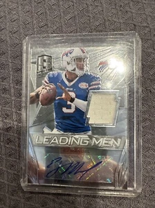 2014 Panini Spectra Leading Men Signature Materials #17 EJ Manuel #13/49 - Picture 1 of 4