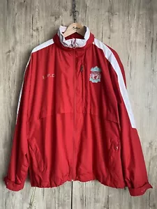 Chaqueta de Pista Liverpool FC Fútbol Rojo Bordada con Cremallera Completa Empacable Talla XL - Imagen 1 de 10