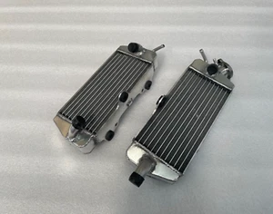 Fit Aprilia MX 125 SuperMotard 2004-2006; RX 125 1995-1998 aluminum radiator L+R - Picture 1 of 5