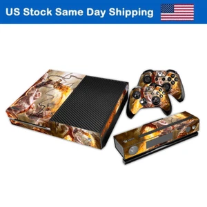 Hot Custom Skin Full Set Decal Cover Sticlker for Xbox One   Console &Controller - Picture 1 of 1