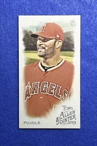 2019 Topps Allen and Ginter Mini Exclusive RIP EXT #353 Albert Pujols - Picture 1 of 2