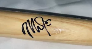 Mike Trout Los Angeles Angels Signed Mini Bat with PSA\DNA Certification AJ62829 - Picture 1 of 5