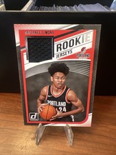 2018-19 Panini Donruss Rookie Jerseys Anfernee Simons #RJ-ASM Rookie RC