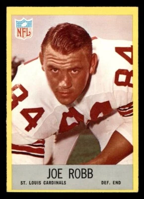 1967 Philadelphia Football #162 Joe Robb EX/NM *d2 - Image 1 of 2