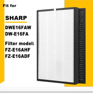 for Sharp FZ-E16AHF FZ-E16ADF HEPA Deodorizing Filter DWE16FAW DW-E16FA - Picture 1 of 8