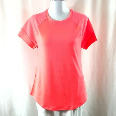 Camiseta Under Armour Mujer HexDelta Manga Corta Espalda Abierta HeatGear Rosa Talla L Foto 1 de 4