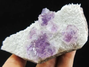157g purple Fluorite mineral specimen,Zhejiang,China! - Picture 1 of 14