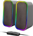 SpeedeLink TOKEN PC-speaker Bluetooth®, przewodowy 6W czarny, RGB