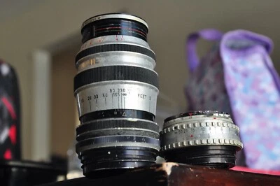 Lentes Zeiss Tessar 80 mm F2,8 y Kilfit 180 mm F4,5 para Hasselblad 1000F Foto 1 de 4
