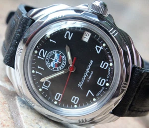 Vostok Komandirsky Russian Mechanical Manual Winding Wrist Watch 211951 - Picture 1 of 9