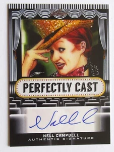 AUTOGRAPH Leaf POP CENTURY 2013 LITTLE NELL Campbell COLUMBIA, RHPS Rocky Horror - Picture 1 of 4