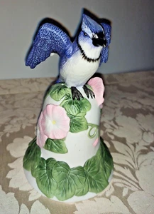 Blue Jay Porzellan Avon Sammlerglocke 2001 - Bild 1 von 5