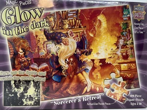 Master Pieces Sorcerer's Retreat 100 Teile Glow in the Dark Puzzle NEU! - Bild 1 von 3