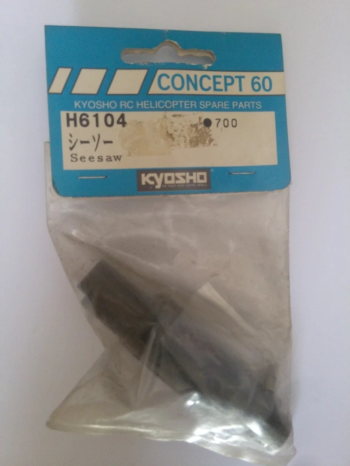 KYOSHO H6104 BALANCÍN CONCEPT 60 PIEZAS DE HELICÓPTERO - Imagen 1 de 1