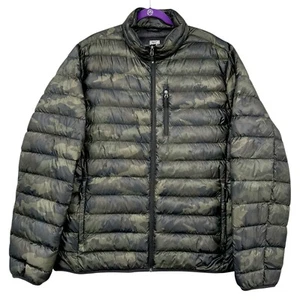 32 Degrees Heat Camouflage Pattern Full Zip Chest Zip Pocket Puffer Jacket XL - Picture 1 of 8