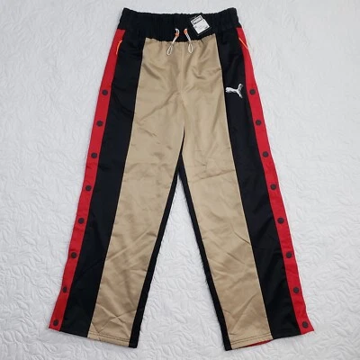 Nuevo con etiquetas Pantalones Puma June Ambrose Diggins Breakaway para mujer M Negro Rojo Urbano WNBA  Foto 1 de 4