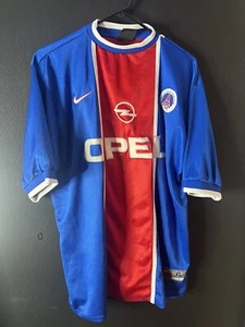 PSG 1999-2000 Home Football Shirt Paris Saint-Germain Soccer Jersey mens XL - Picture 1 of 4