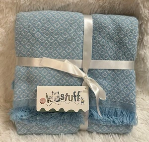 Goodwin Weavers KidStuff Crown Crafts My Wooby Baby Doppeldecke Neu mit Etikett Vintage - Bild 1 von 7