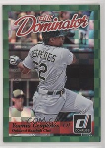 2014 Panini Donruss Elite Dominator Series 1 /999 Yoenis Cespedes #13