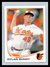 Dylan Bundy Rookie 2013 Topps  - ROOKIE CARD -  #78   RC