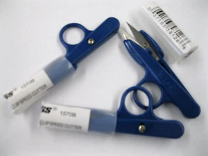 3 PC Wiss 1570B Sharp Point Quick-Clip Lightweight Speed Cutting Scissor - Picture 1 of 4