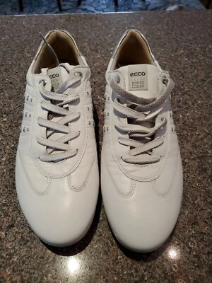ECCO Women's Street EVO Spikeless Golf Hydromax White 41 EU  10 - 10.5 US EUC  - Image 1 of 4