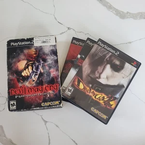 Devil May Cry: 5th Anniversary Collection (Sony PlayStation 2, 2006) Sin manuales - Imagen 1 de 6