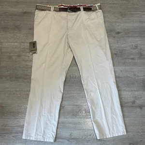Meyer Herren Rio Chino Style Pima Cotton Comfort Hose W46 L32 beige NEU - Bild 1 von 16