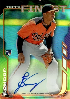 2014 Finest #RA-JS Jonathan Schoop Rookie Autographs Auto - Image 1 of 2