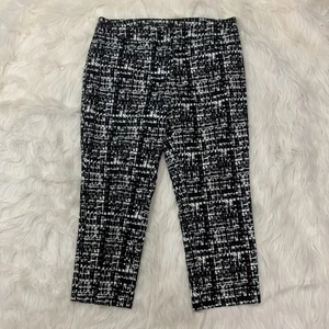 Caprihose Apt 9 schwarz weiß Gr. 12 - Bild 1 von 4