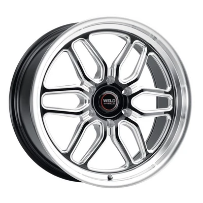 Weld Racing Wheels Laguna 6 Drag 20x11 +36 Gloss Black Milled 6x127 6x5 (QTY 1) - Image 1 of 4