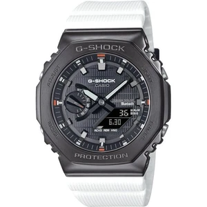 Casio G-SHOCK GBM-2100B-7AJF Solar Bluetooth Watch - White, Metal Bezel, 200m - Picture 1 of 16